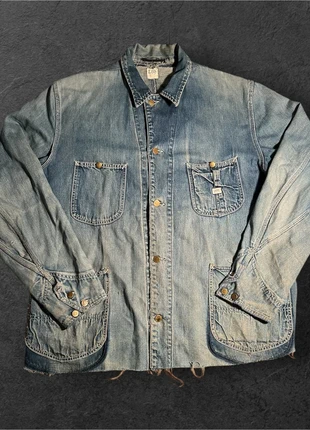 Vintage 1960’s Chopped Lee Vintage Sanforized Union Made Denim Chore Loco 91J Jacke USA, marque: Lee, état: Satisfaisant, taille: XL, 250,00 €, 263,20 € Protection acheteurs incluse