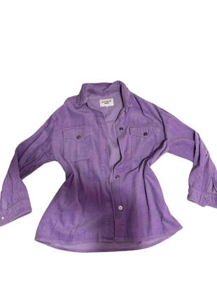 Oversized Lilac Purple Corduroy Shacket Utility Jacket Shirt Y2K Vintage Aesthetic Grunge, marque: Don't Call Me Jennyfer, état: Très bon état, taille: S / 36 / 8, 5,00 €, 5,95 € Protection acheteurs incluse