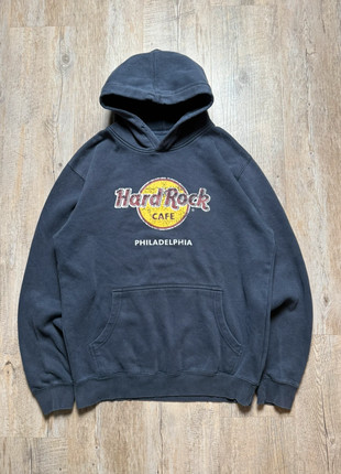 Pull à capuche vintage hard rock café bleu taille L, brand: Vintage Dressing, condizioni: Ottime, taglia: L, €14.90, €16.35 include la Protezione acquisti