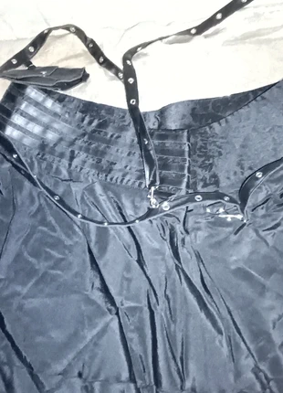 Jupe noir steampunk bretelles 6xL, brand: STEAMPUNK, condition: New without tags, size: 6XL / 52 / 24, €15.00, €16.45 includes Buyer Protection