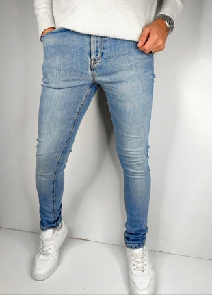 Jean slim bleu clair Asos W33, marque: ASOS, état: Très bon état, taille: L, 15,00 €, 16,45 € Protection acheteurs (Pro) incluse
