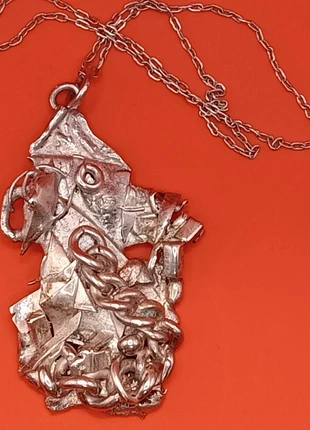 Silver necklace and pendant, brand: Unique, condition: Very good, £40.00, £42.70 includes Buyer Protection