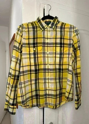Chemise Ralph Lauren à carreaux jaune taille M, merk: Ralph Lauren, staat: Heel goed, maat: M, € 5,00, € 5,95 inclusief Kopersbescherming Pro