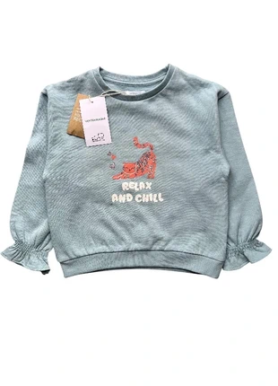 Sweat bleu clair Vertbaudet 6 ans fille, brand: Vertbaudet, condition: New with tags, size: 6 years / 116 cm, €9.00, €10.15 includes Buyer Protection Pro