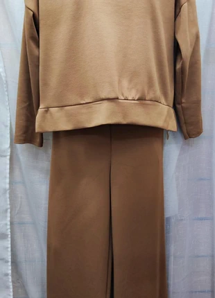 Conjunto De Duas Peças, Tops De Manga Comprida Com Gola Redonda E Calças de perna larga, brand: New Collection, condizioni: Nuovo con cartellino, taglia: Taglia unica, €25.00, €26.95 include la Protezione acquisti