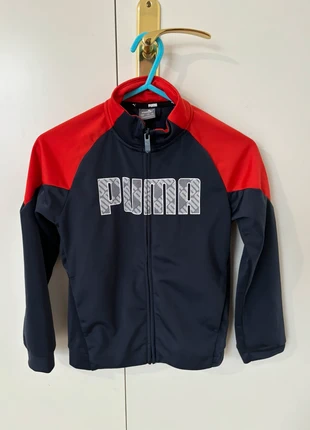 Survêtement marine et rouge PUMA, 128 cm, brand: Puma, condition: Very good, size: 8 years / 128 cm, €8.00, €9.10 includes Buyer Protection