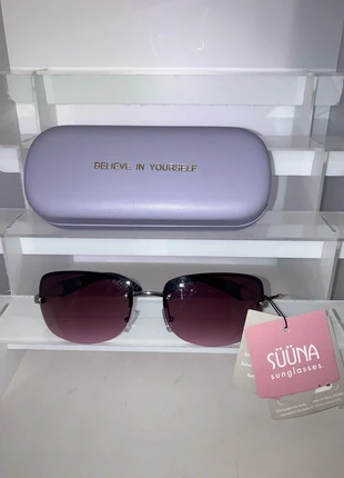Suuna Isabella sunglasses and case purple, brand: suuna, condition: New with tags, £27.95, £30.05 includes Buyer Protection