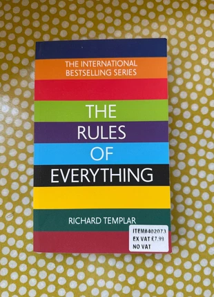 The Rules of Everything, condition: New with tags, £5.00, £5.95 includes Buyer Protection