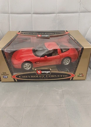 Chevrolet Corvette 1997 – Bburago – 1/18 – Gold Collection – Réf. 3366 – Avec boîte d’origine, marque: Bburago, état: Très bon état, taille: Prématuré, jusqu'à 44cm, 35,00 €, 37,45 € Protection acheteurs incluse