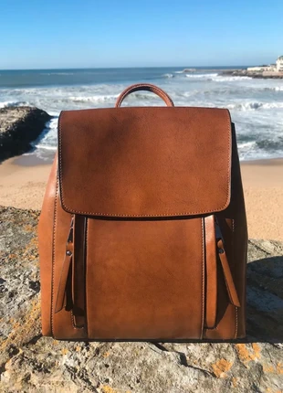 Sac à dos en croûte de vachette neuf, marca: DeliCuir, estado: Novo com etiquetas, €99.00, €104.65 inclui Proteção do Comprador