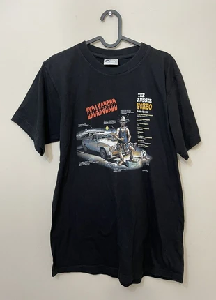 Gooses tshirt Deans Designs Aussie Yobbo black mens size M, brand: gooses t-shirts, condition: Very good, size: M, £20.00, £21.70 includes Buyer Protection Pro