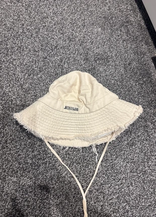 Beige jacquemus bucket hat, condition: New without tags, size: One size, £5.00, £5.95 includes Buyer Protection