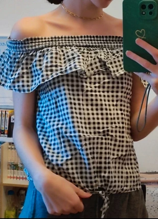Chemise à volants - femme, brand: Kiabi, condition: Very good, size: XS / 34 / 6, €2.00, €2.80 includes Buyer Protection