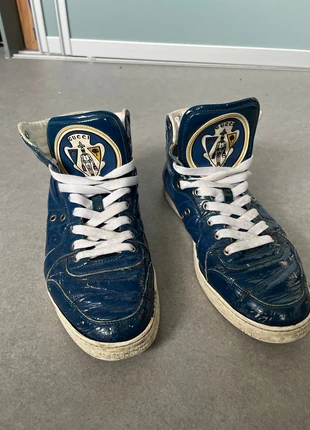 Gucci ss09 high tops, merk: Gucci, staat: Goed, maat: 42, € 120,00, € 126,70 inclusief Kopersbescherming