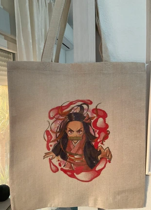 Tote bag Nezuko, marca: Otaku, estado: Muy bueno, 8,95 €, 10,10 € Protección al comprador incluida