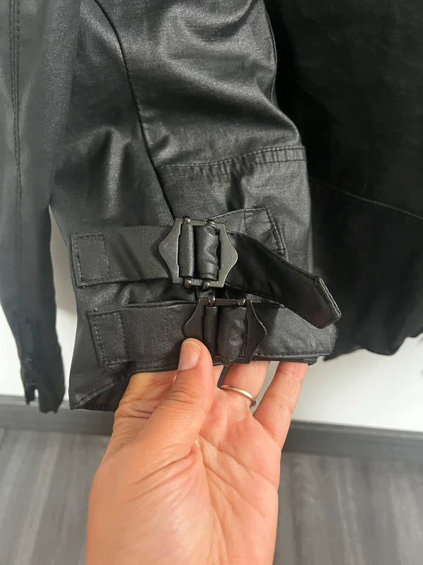 Veste perfecto kaporal femme noire - photo numéro 5