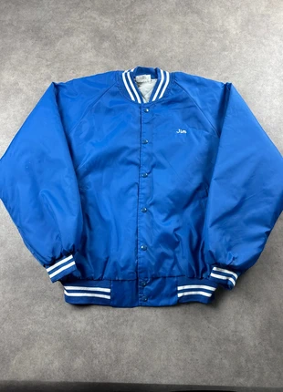 Veste teddy vintage bleu taille XL homme Hartwell sports made in USA nylon varsity jacket - JAC0670, brand: Vintage Dressing, condizioni: Ottime, taglia: XL, €17.00, €18.55 include la Protezione acquisti Pro