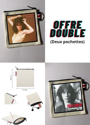 Patty Smith - Offre deux pochettes collector, estado: Muy bueno, 12,00 €, 13,30 € Protección al comprador incluida
