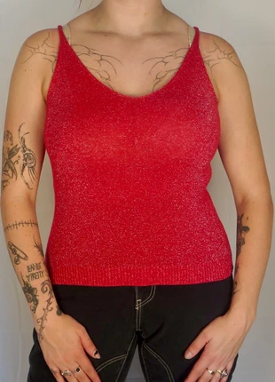 Top y2k paillettes, marke: Vintage Dressing, zustand: Sehr gut, größe: M / 38 / 10, 10,00 €, 11,20 € inklusive Vinted-Käuferschutz