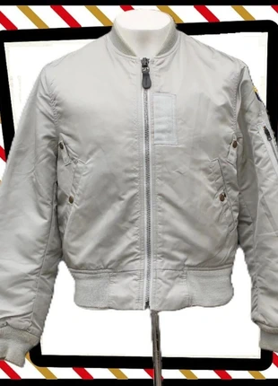 I Spiewak & Sons MA-1 Bomber Light Grey/Black Reversible Jacket Size 38 474 O, brand: Vintage brand, condition: Very good, size: M, £82.50, £87.33 includes Buyer Protection Pro