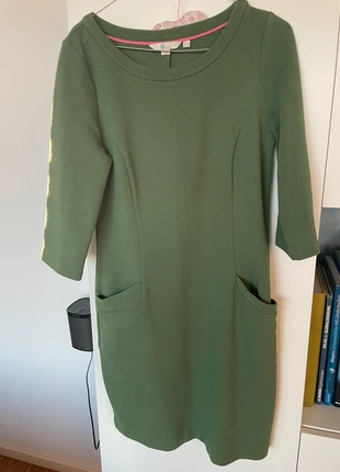 Grünes Casualkleid, marque: Boden, état: Très bon état, taille: M / 38 / 10, 35,00 €, 37,45 € Protection acheteurs incluse