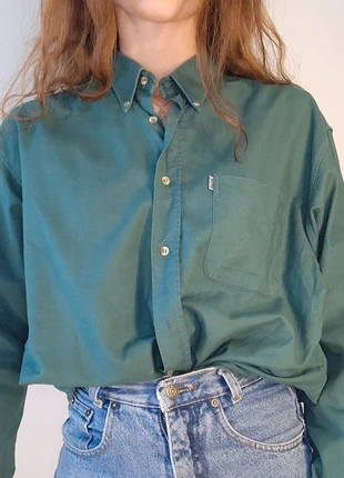 Chemise verte vintage Devred, état: Bon état, taille: XL, 10,00 €, 11,20 € Protection acheteurs incluse