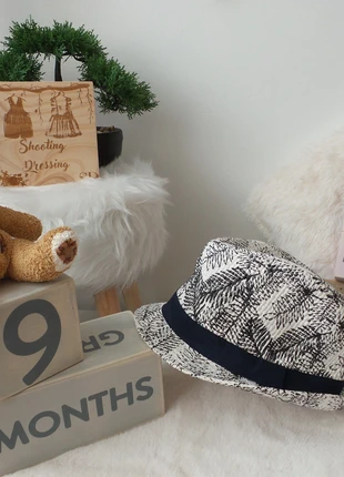 Jolie Chapeau vacance celebration mariage Taille 9-12 mois 44cm blanc ecru marine orchestra, marca: Orchestra, estado: Muito bom, tamanho: 6-12 meses, 47 cm, €3.00, €3.85 inclui Proteção do Comprador Pro