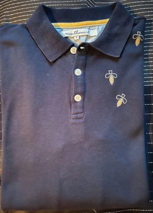 Polo manches longues Abeilles, brand: Montlimart, condizioni: Ottime, taglia: S, €20.00, €21.70 include la Protezione acquisti