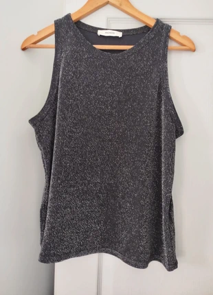 Débardeur paillettes, marque: Promod, état: Très bon état, taille: XL / 42 / 14, 3,00 €, 3,85 € Protection acheteurs incluse