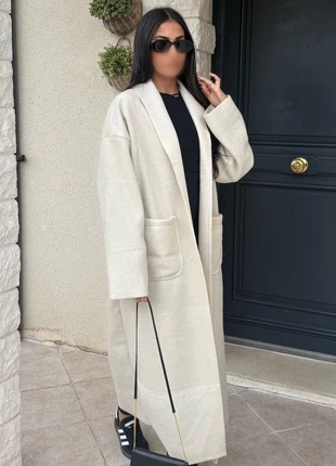 Manteau long kimono beige taille unique, brand: indépendant, condition: Very good, size: One size, €40.00, €42.70 includes Buyer Protection Pro