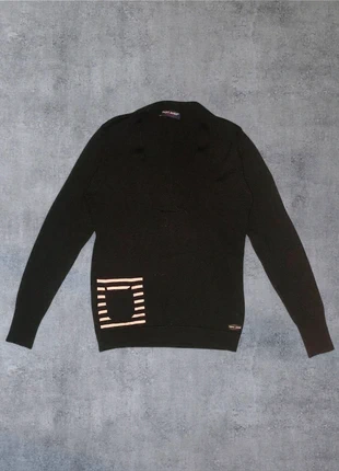 Pull fin col v décontracté Saint James 100% Laine Bleu Marine - Taille S, brand: Saint James, condition: Very good, size: S / 36 / 8, €36.00, €38.50 includes Buyer Protection