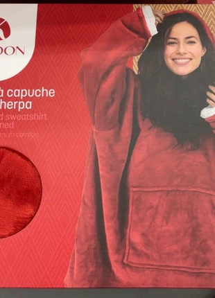 Sweat Polaire Sherpa à Capuche Rouge – Neuf – Taille L/XL – Ultra Confort, marke: Kokoon, zustand: Neu, mit Etikett, größe: XL / 42 / 14, 20,00 €, 21,70 € inklusive Vinted-Käuferschutz