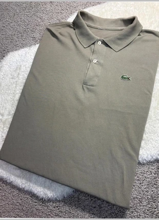 Polo Lacoste manches longues beige sable 327N, brand: Lacoste, condizioni: Buone, taglia: XL, €13.50, €14.88 include la Protezione acquisti Pro