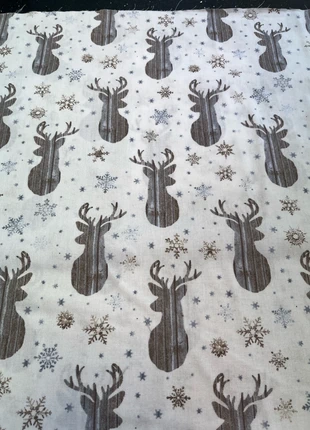 Silhouette reindeer Christmas fabric. Metre piece, brand: timeless treasures, condition: New without tags, £8.00, £9.10 includes Buyer Protection