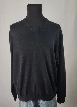 Calvin Klein pull col V noir en coton 100% classique logo CK tag vintage homme XL, marque: Calvin Klein, état: Très bon état, taille: XL, 11,00 €, 12,25 € Protection acheteurs (Pro) incluse