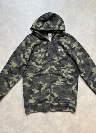 Sweat à Capuche zippé Under Armour camouflage militaire – Taille S, merk: Under Armour, staat: Nieuw zonder prijskaartje, maat: S, € 26,00, € 28,00 inclusief Kopersbescherming