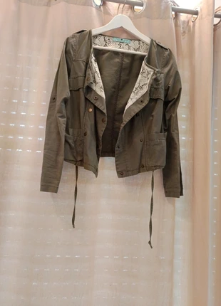 Veste kaki, brand: Cache Cache, condition: Good, size: XS / 34 / 6, €8.00, €9.10 includes Buyer Protection