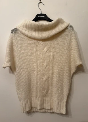 Maglione panna a collo alto smanicato, marque: Terranova, état: Très bon état, taille: M / 38 / 10, 4,00 €, 4,90 € Protection acheteurs incluse