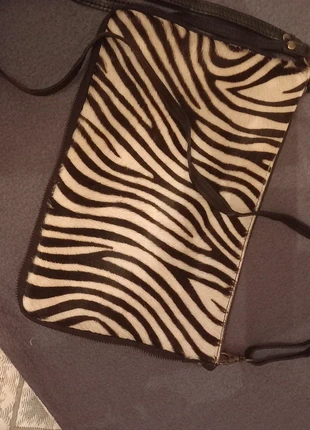 Bolso Animal Print Cebra de Piel de Potro🤍🖤, marque: Artesania, état: Neuf sans étiquette, 9,00 €, 10,15 € Protection acheteurs incluse