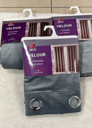 Lot de 3 rideaux épais occultants, état: Neuf avec étiquette, taille: 200 cm - 249 cm, 34,90 €, 37,35 € Protection acheteurs incluse