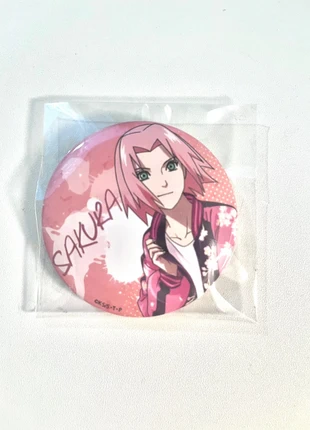 Badge officiel Naruto – Sakura Haruno (série Streetwear / édition originale), brand: Naruto, condition: New without tags, €5.99, €6.99 includes Buyer Protection