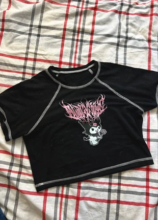 crop top Kuromi, marque: COQUETTE, état: Très bon état, taille: M / 38 / 10, 13,00 €, 14,35 € Protection acheteurs incluse