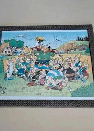 Puzzle Asterix encadré 50x40 cm - Édition 2012 - Sous-verre décoratif BD vintage, marke: Asterix, zustand: Sehr gut, 5,00 €, 5,95 € inklusive Vinted-Käuferschutz