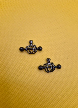 Nipple rings spider, brand: Titanium, condition: New with tags, £3.50, £4.38 includes Buyer Protection