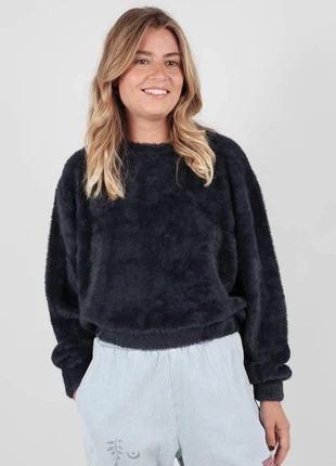 Pull moumoute noir, merk: Pull & Bear, staat: Goed, maat: M / 38 / 10, € 5,00, € 5,95 inclusief Kopersbescherming