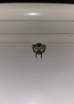 MF DOOM ring, brand: MF Doom, condition: Very good, size: 15.7 mm / J½, £5.00, £5.95 includes Buyer Protection