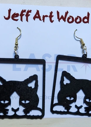 boucles d'oreilles bois peint modèle 31, staat: Nieuw zonder prijskaartje, € 2,50, € 3,33 inclusief Kopersbescherming