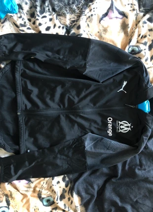 gilet de survêtement de foot de l’om/marseille, merk: Puma, staat: Heel goed, maat: XS, € 15,00, € 16,45 inclusief Kopersbescherming