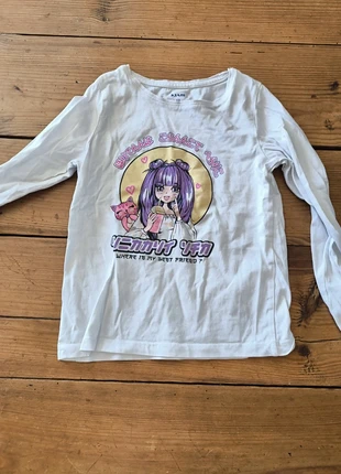 T-shirt manga manches longues 6 ans, marca: Kiabi, estado: Bueno, tamaño: 6 años / 116 cm, 1,00 €, 1,75 € Protección al comprador incluida