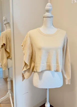 Pull avec un volant Zara, brand: Zara, condizioni: Ottime, taglia: S / IT 40 / EU 36, €7.00, €8.05 include la Protezione acquisti